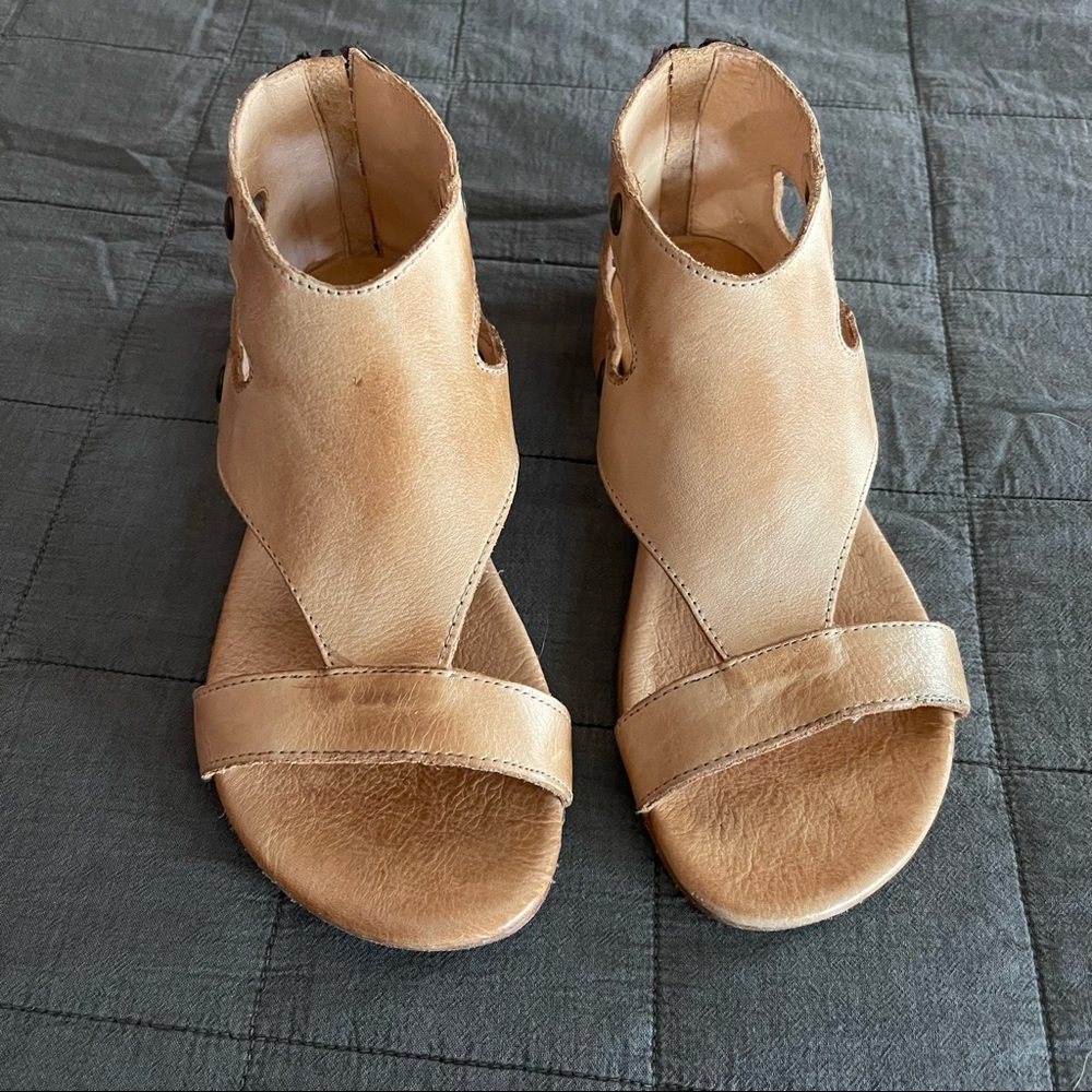 BED|STU Soto Leather Sandals Like New Size 7